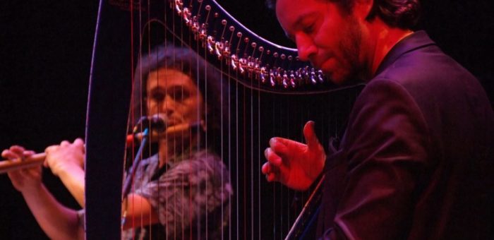 Max Castlunger, bansuri flute & Nartan, electro harp